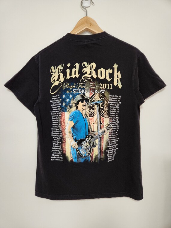 Vintage Kid Rock X Sheryl Crow 2011 Born Free Tour Crewneck