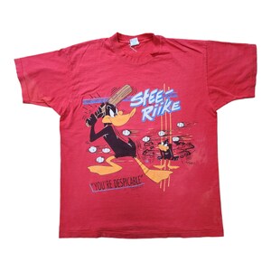 Vintage Daffy Duck, XL, Looney Tunes T-Shirt, Distressed T, Retro T, Cartoon T-Shirt