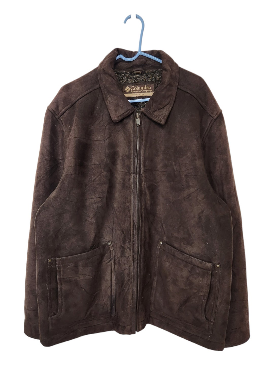 Columbia suede jacket sale