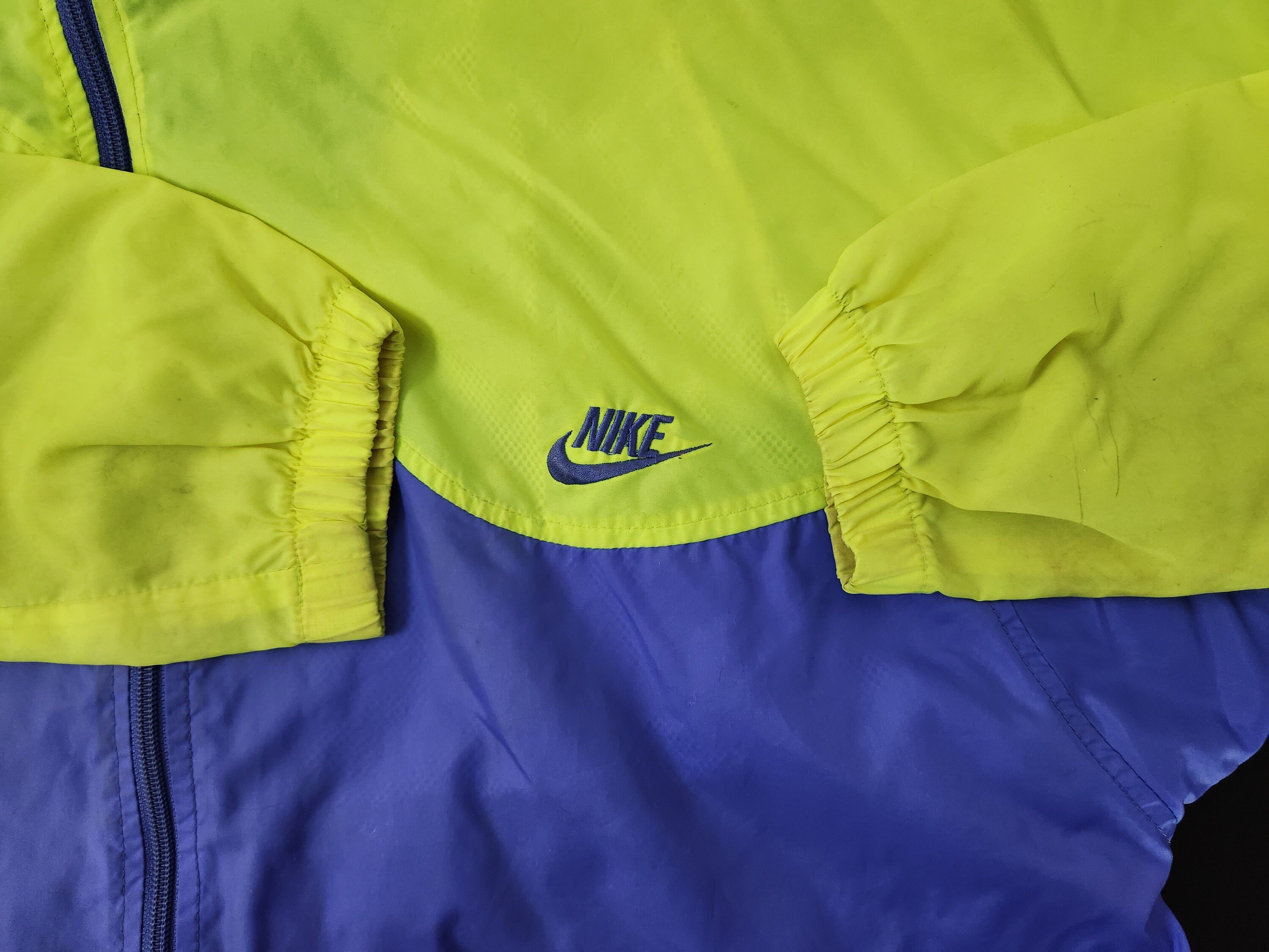 ヴィンテージ ナイキ ウィンドブレーカー カラーブロック ナイキ