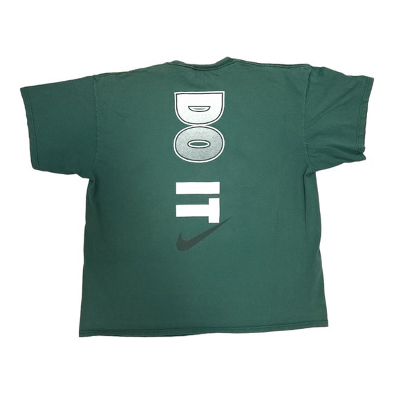 Vintage Nike Just Do It Crewneck T-Shirt Made in … - image 2