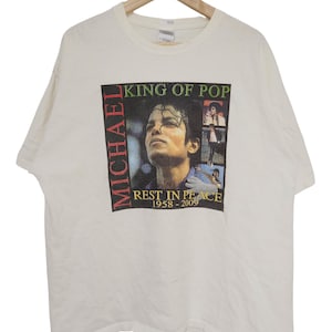 Vintage Michael Jackson RIP Tribute T-Shirt MJ Tee Jackson 5 / Size XL