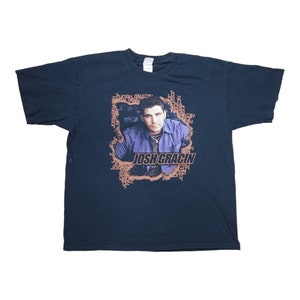 Vintage Josh Gracin, XL, 2006 Tour T-Shirt, Band Tee, Rock Tee, Country Singer, Streetwear