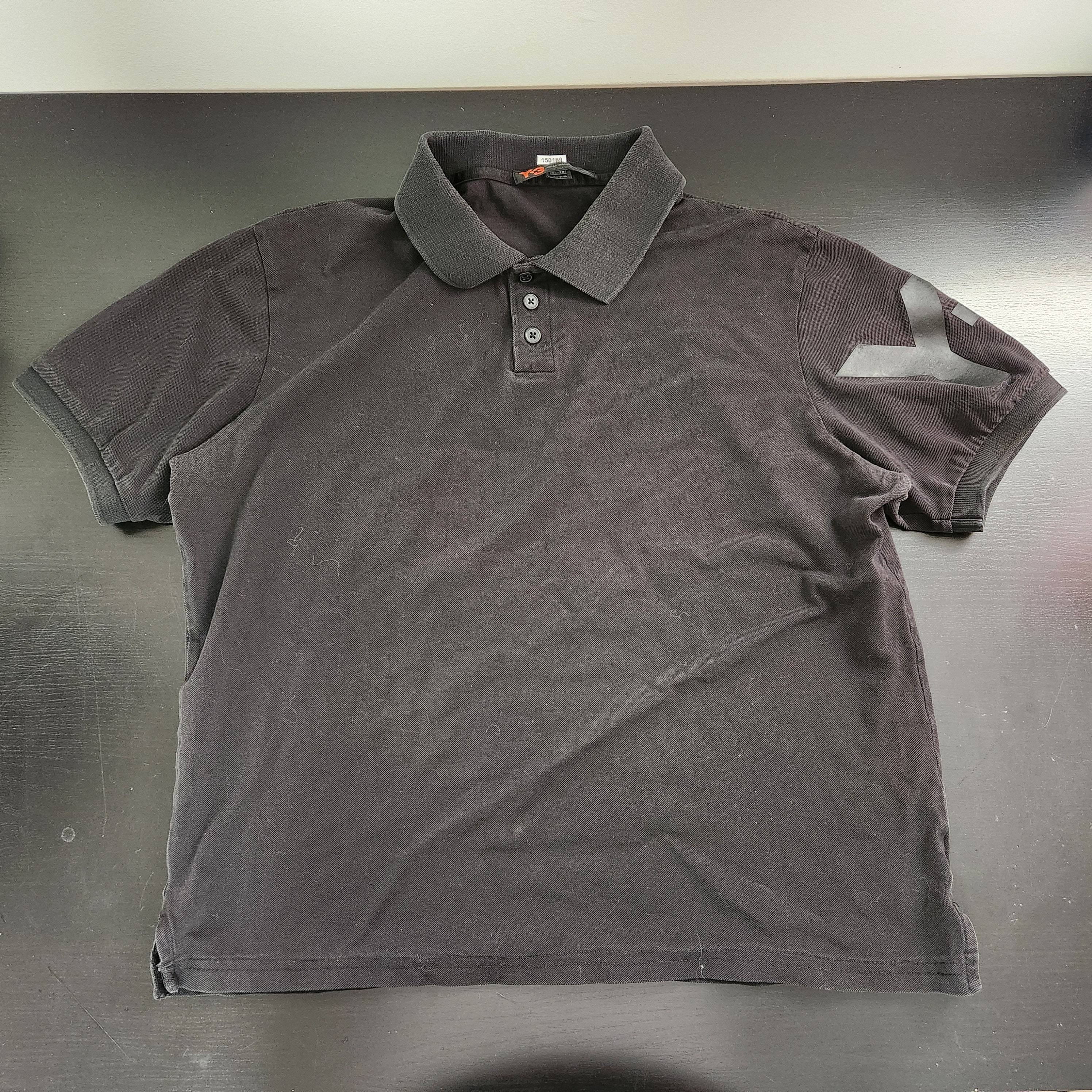 トップス Y-3 Adidas x Yohji Yamamoto Polo Shirt Vintage Y-3 Adidas X Yohji Yamamoto Polo Shirt Y2K Fit
