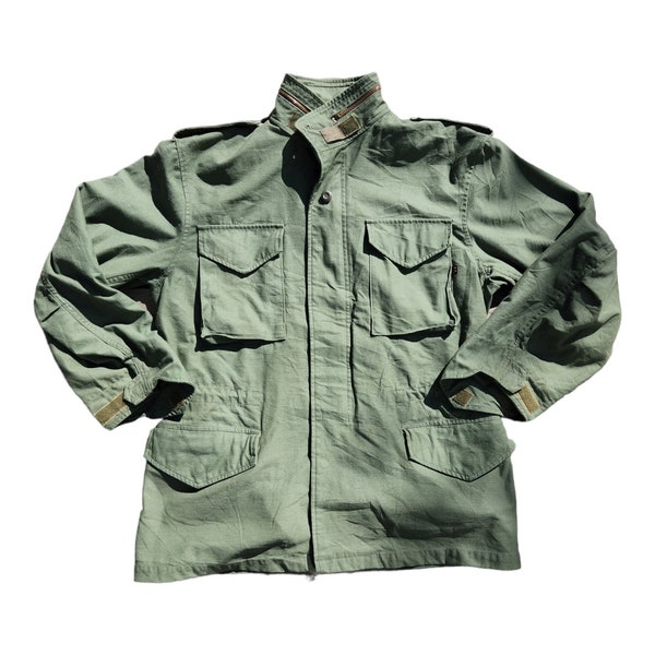 Vintage Medium Alpha Industries Field Jacket M65 Military Jacket