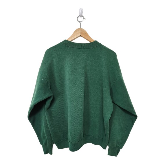 Vintage USA Branson Green Crewneck Sweatshirt Mad… - image 2