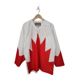 Vintage Toronto Maple Leaf Sandow Sporting Knit Hockey Jersey Large 70 –  Throwback Vault