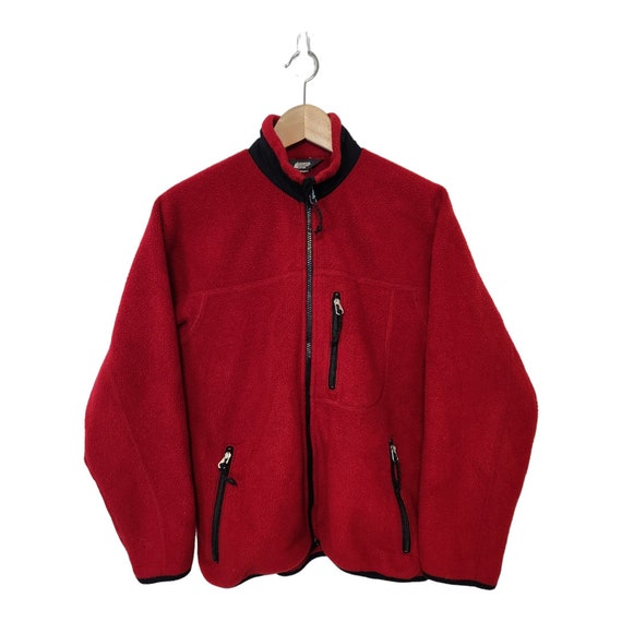 Vintage MEC Fleece Polartec Full Zip Jacket Red Made in Canada Women's  Medium -  Canada