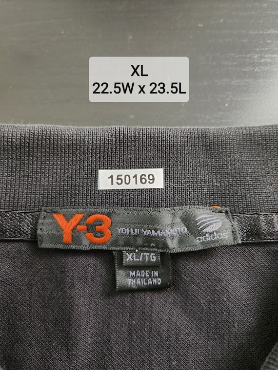 Koszulka polo Vintage Y-3 Adidas x Yohji Yamamoto Y2K