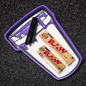 DOUBLECUP Rolling Tray - Double Cup Rolling Tray - Double Cup Lean Tray - Doob Tube - Stash Case -  Lighter Case - Stash Box - Stoner Gifts