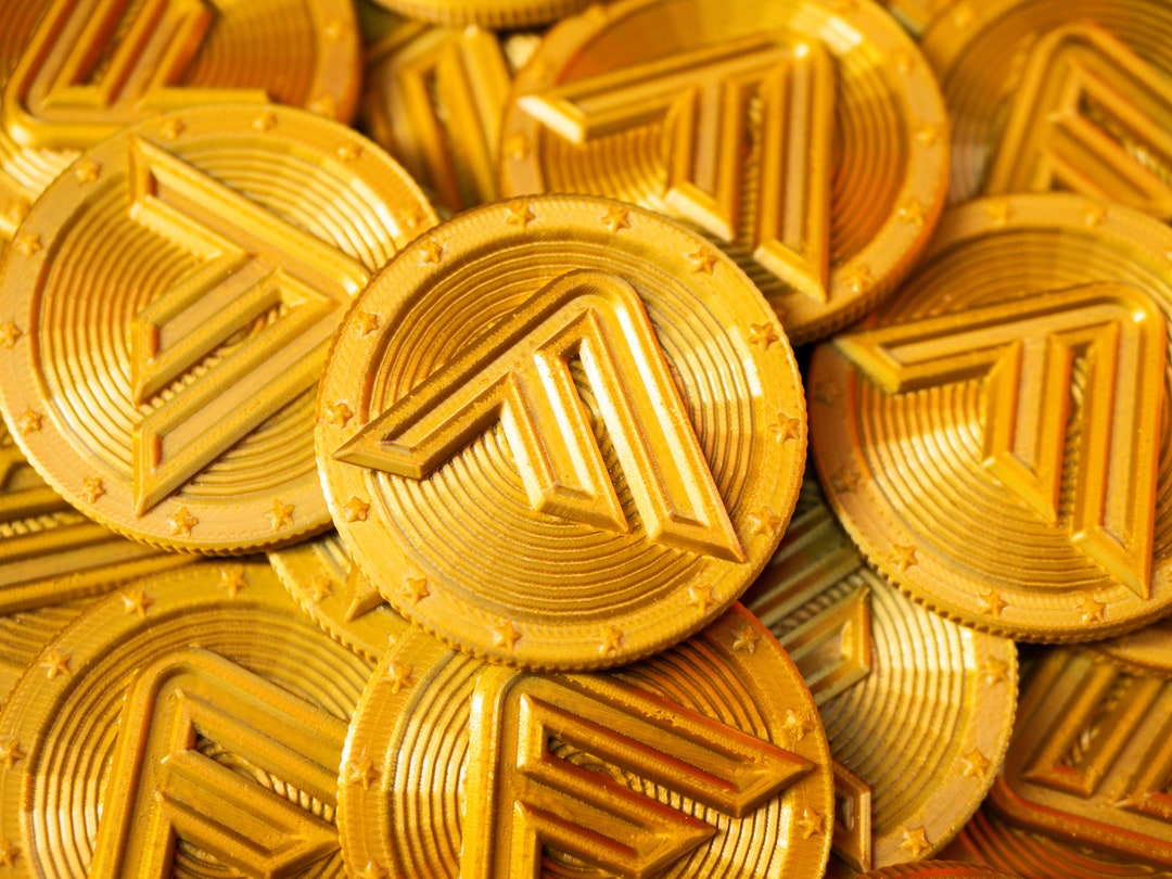 The Finals Gold Coin Prop: Ospuze Game Charm Keychain - Etsy Israel