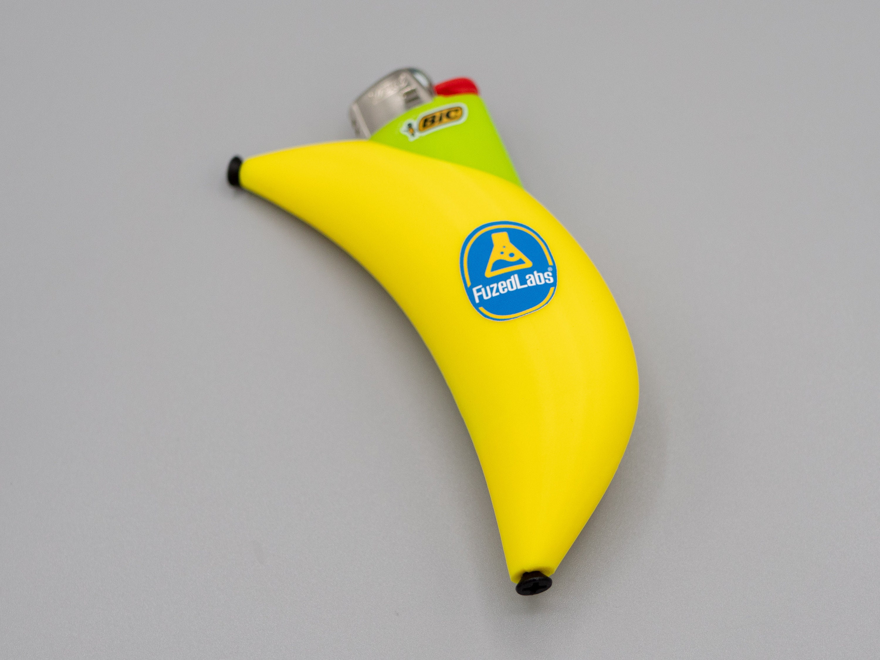 Banana Toker Poker - Bicnana SPLIT Bic Mini Lighter Case - Bic