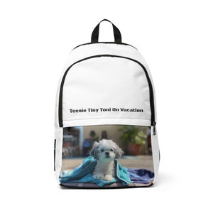 Unisex Fabric Backpack