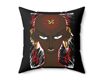 Spun Polyester Square Pillow