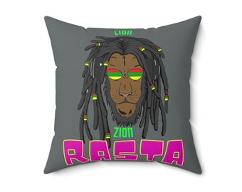 Spun Polyester Square Pillow