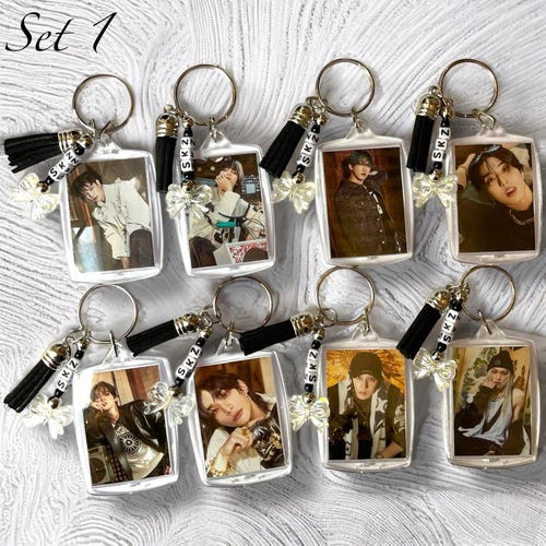 Stray Kids Photo Keychain - Etsy