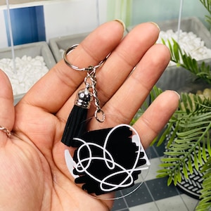 K-POP acrylic keychain