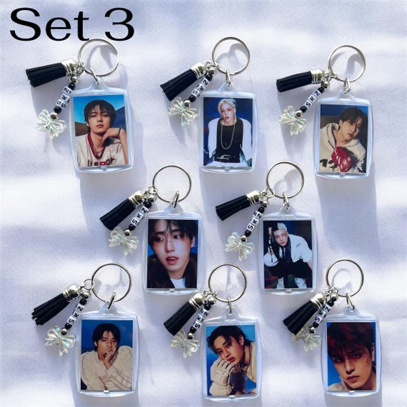 Stray Kids Photo Keychain - Etsy