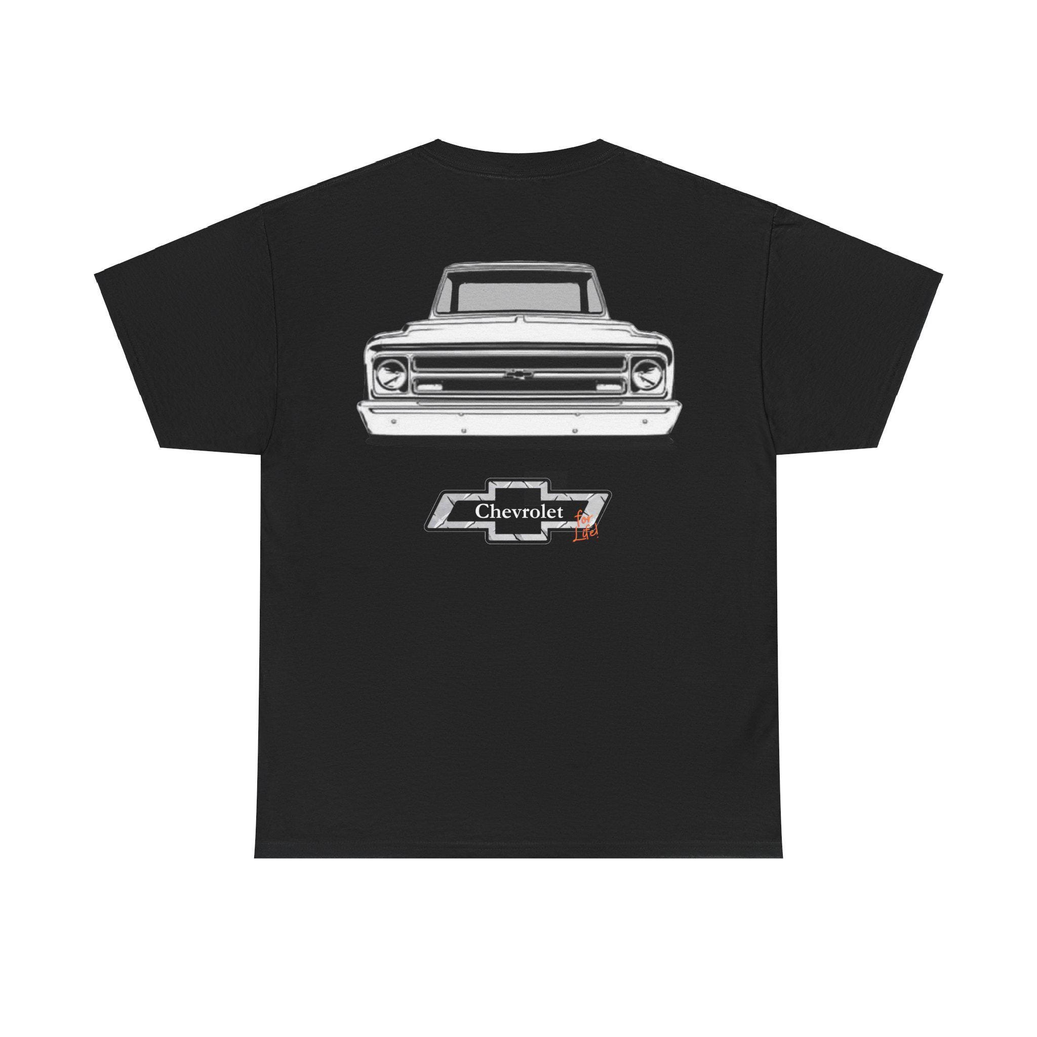 【U LAN】Salted Truck Vintage Over Short Sleeve Tee CHEVROLET SILVERADO Truck Mid 90's - 4x4 - off Road