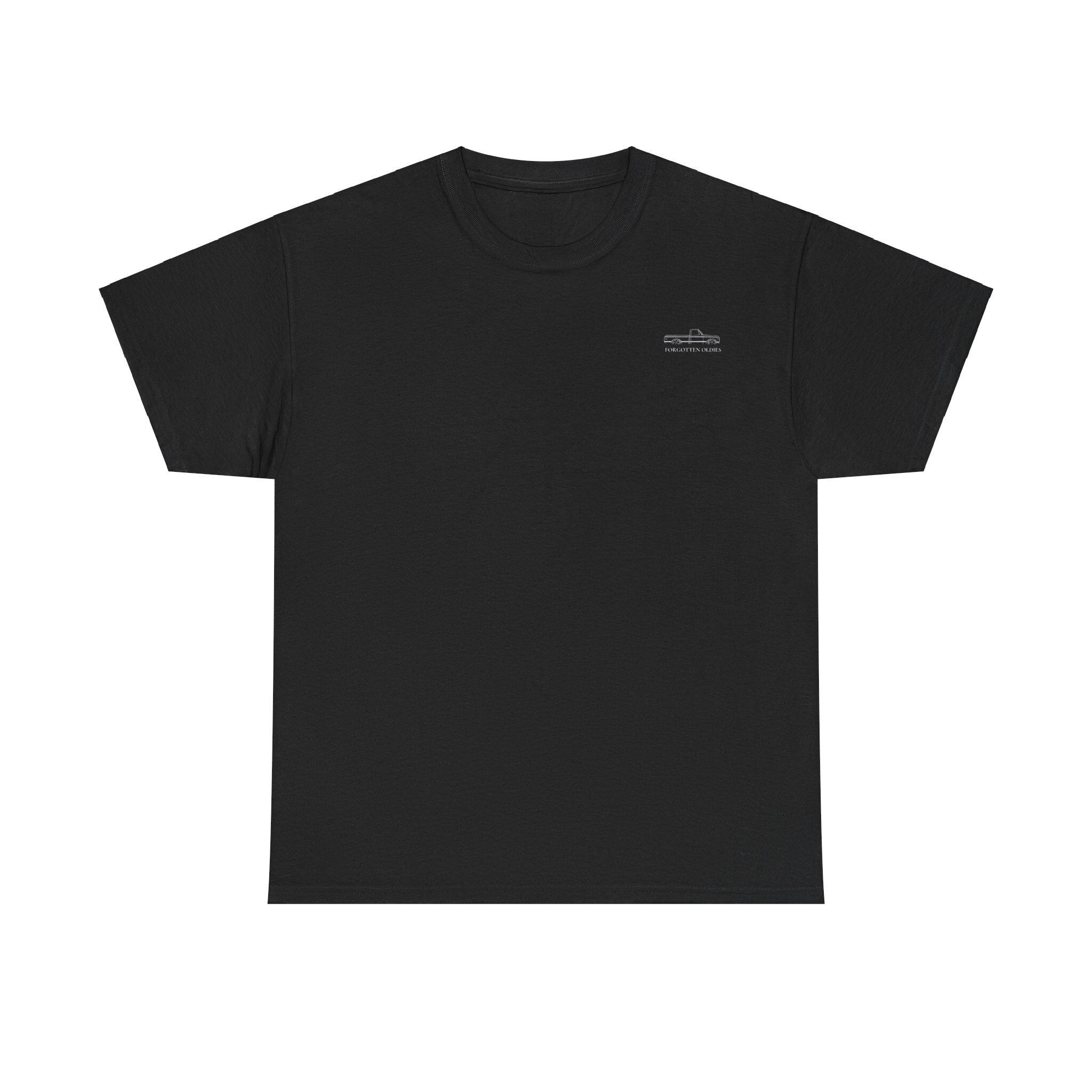 【U LAN】Salted Truck Vintage Over Short Sleeve Tee 67-68 Chevrolet C10 Truck - Vector - Forgotten Oldies T