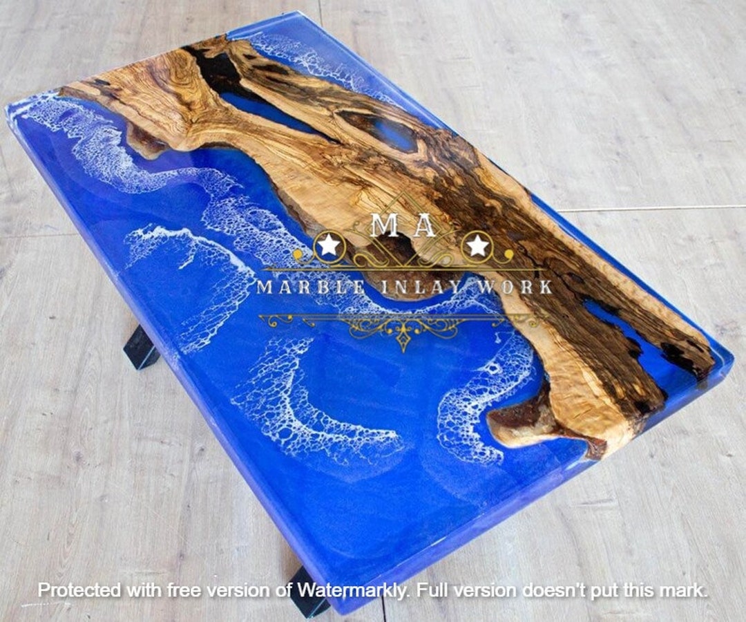 Epoxy Resin Table Epoxy Black River Table Wooden Epoxy Table Epoxy Furniture Home Decor Interior