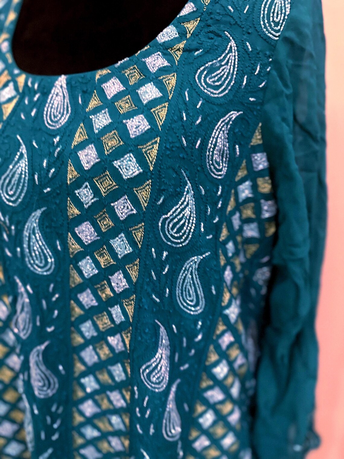 Premium Chikan Kari Kurta
