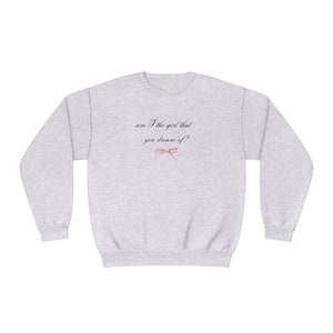 Coquette Crewneck, Coquette Clothing Coquette Dreams Crewneck Sweatshirt Aesthetic Vintage Inspired Pretty Feminine Coquette Aesthetic Gift