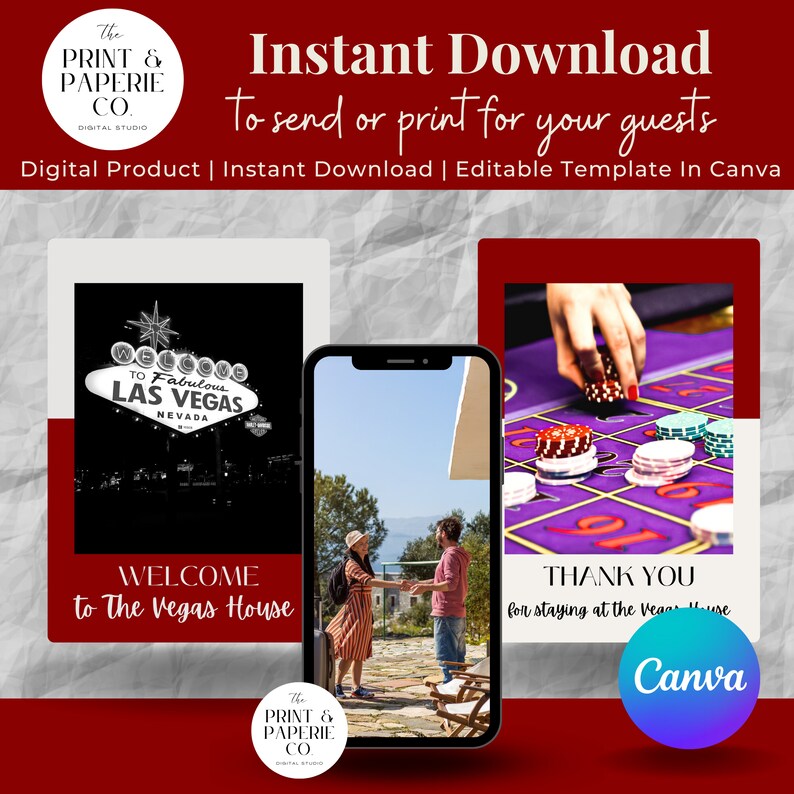 Welcome Rollete Las Vegas Rental Welcome Download Vacation Rental Template Custom ...