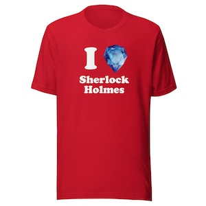 I Heart (Carbuncle) Sherlock Holmes Unisex t-shirt