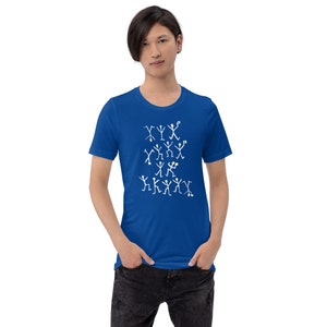 Dancing Men (The Game Is Afoot) Unisex t-shirt