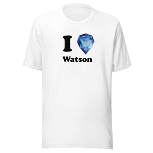 I Heart Watson (Carbuncle) Unisex t-shirt