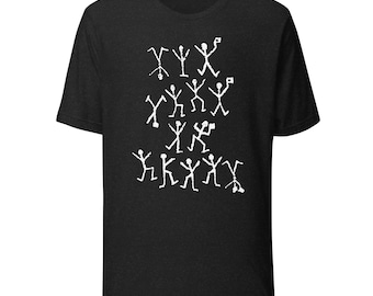 Dancing Men (The Game Is Afoot) T-shirt unisex