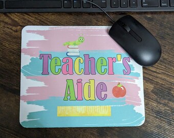 Personalisiertes Lehrer Mousepad, Accessoire für den Klassenzimmer-Schreibtisch