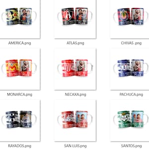Liga Mx, Dia del Padre, Futbol Mexicano, Tigres, Rayados, AMerica, CHivas, PNG, ps, sublimacion, archivo digital, soccer. futbol, printable