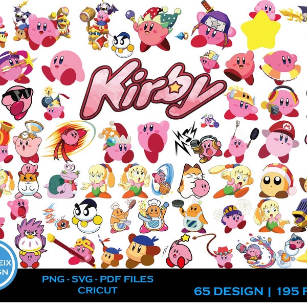 Kirby Sticker - Etsy