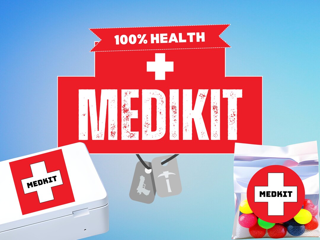 Gaming Medkit Birthday Favors Gaming Party Medkit Gaming Party Medkit