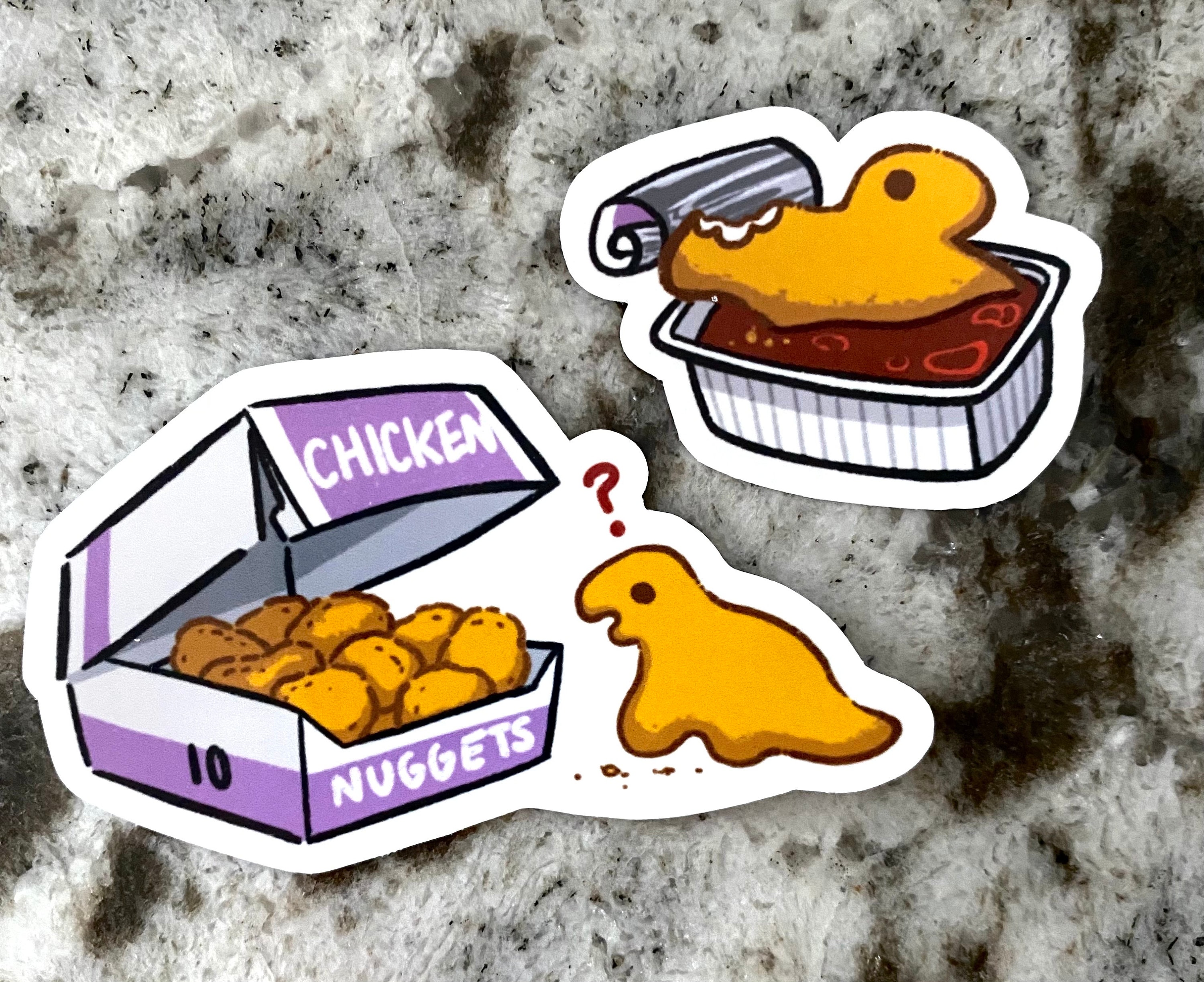 Dinosaur Chicken Nugget Pillow Set - Mommy Dinosaur and 3 Baby Dinosaurs –  Dinolize, image size:3000x2446