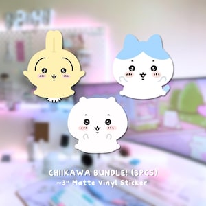 Chiikawa! - Matte Vinyl Sticker - Perfect for gifting friends that love Chiikawa