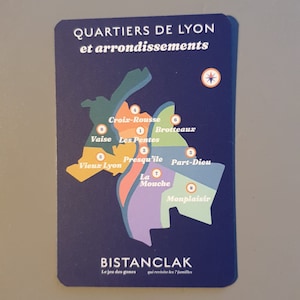 Carte additionnelle Bistanclak le jeu des gones (plan et variantes)