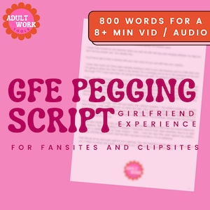 Guion de Pegging GFE, Juego de Roles con Strapon (Descarga Digital)