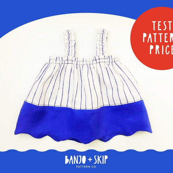 Baby Dress Sewing Pattern PDF (Download) TEST PATTERN