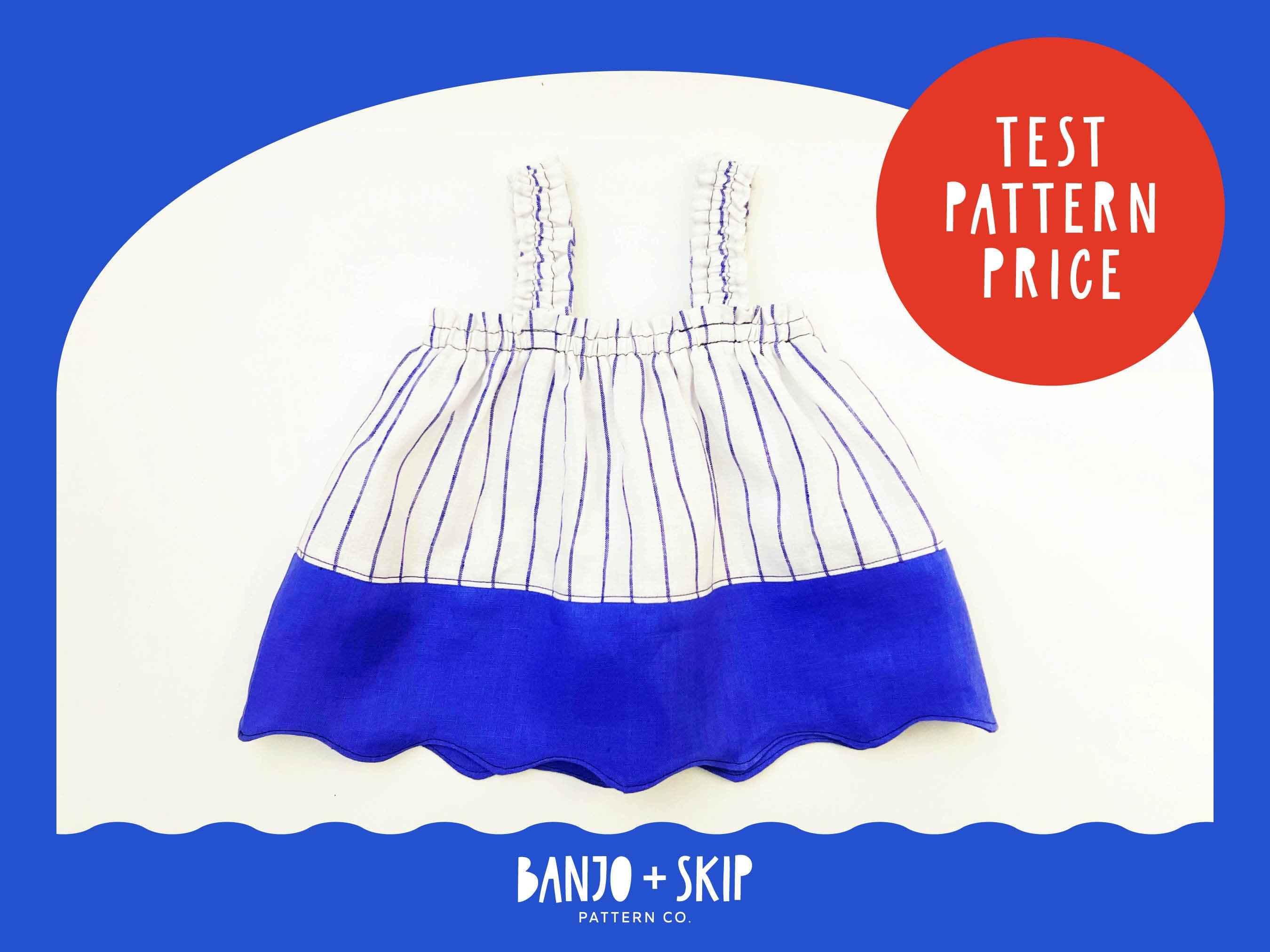 Baby Dress Sewing Pattern PDF download TEST PATTERN Etsy