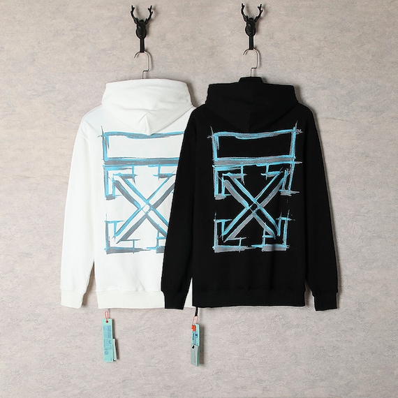 OFF-WHITE Graffiti Arrow Printing Zipper