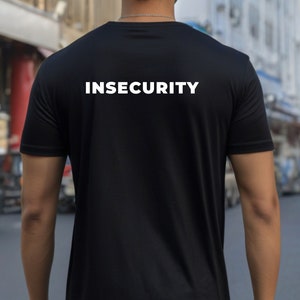 Osäkerhet T-shirtdesign, Trendande SVG PNG (digital nedladdning)
