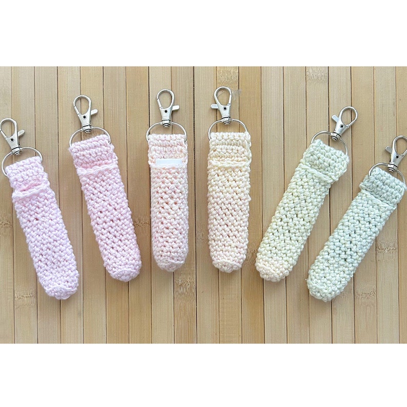 Lip Balm Holder Keychain Keyring Etsy UK