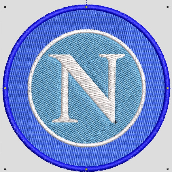 Bordados, limas para bordar, escudo, logo, NÁPOLES, PES, HUS, etc