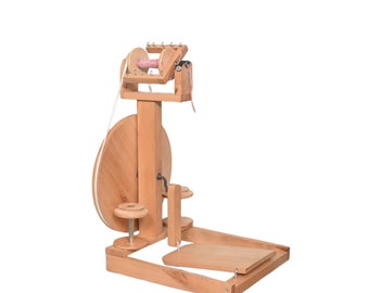 Premium Quality Handmade : Spinning Wheel Single Leg operated Smooth Functioning with 3 BOBBINS