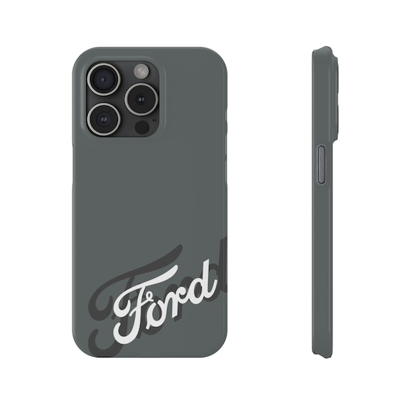 Ford Logo iPhone Case: Slim Dark Grey Polycarbonate - Etsy