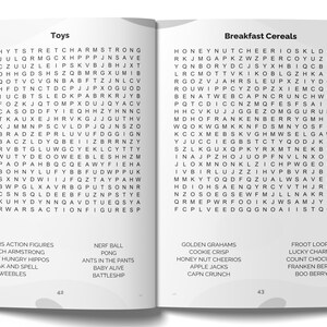Custom 1970s Word Search Book • Personalized Name Edition • Retro 70s Nostalgia Puzzles for Adults • Unique Birthday or Christmas Gift immagine 5