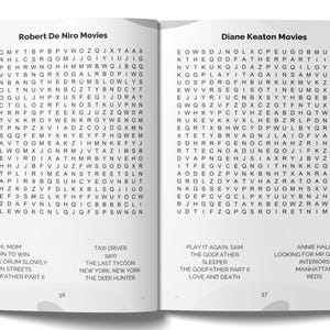 Custom 1970s Word Search Book • Personalized Name Edition • Retro 70s Nostalgia Puzzles for Adults • Unique Birthday or Christmas Gift immagine 7